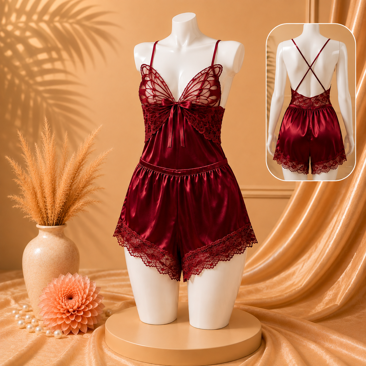 Butterfly 2pc Nighty