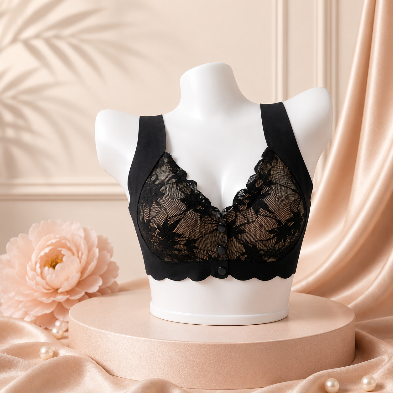 Front open blouse
